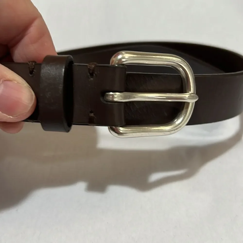 Crewcuts Brown leather belt NWOT